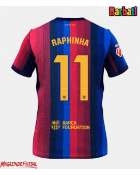 Barcelona Raphinha Belloli #11 Tricou Fotbal Replică 2026-27 Barbati Acasa Barcelona Raphinha Belloli #11 Tricou Fotbal Replică 2026-27 Barbati Acasa